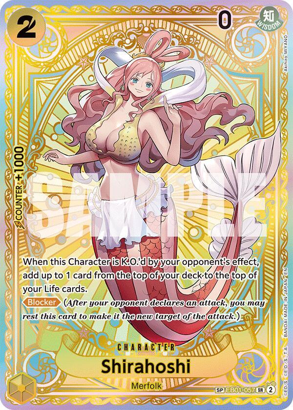 Shirahoshi (SP) - A Fist of Divine Speed (OP11) - EB01-057
