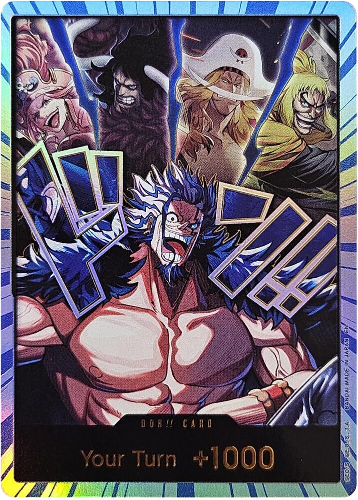 DON!! Card (Alternate Art) (Rocks) (Special Foil) - The World's Strongest Warriors (OP17)