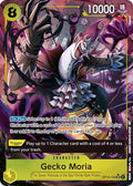 Gecko Moria - OP14-104 (Alternate Art) - The Azure Sea's Seven (OP14-EB04)