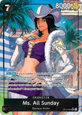 Ms. All Sunday (Alternate Art) - The Azure Sea's Seven (OP14-EB04) - OP14-084