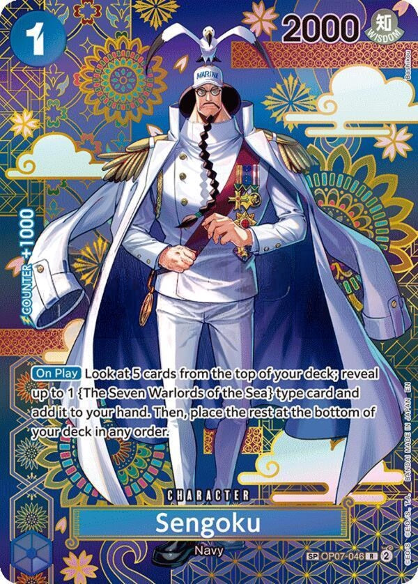 Sengoku - OP07-046 (SP) - The Azure Sea's Seven (OP14-EB04)