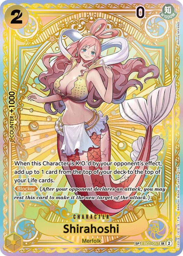 Shirahoshi (SP) - A Fist of Divine Speed (OP11) - EB01-057